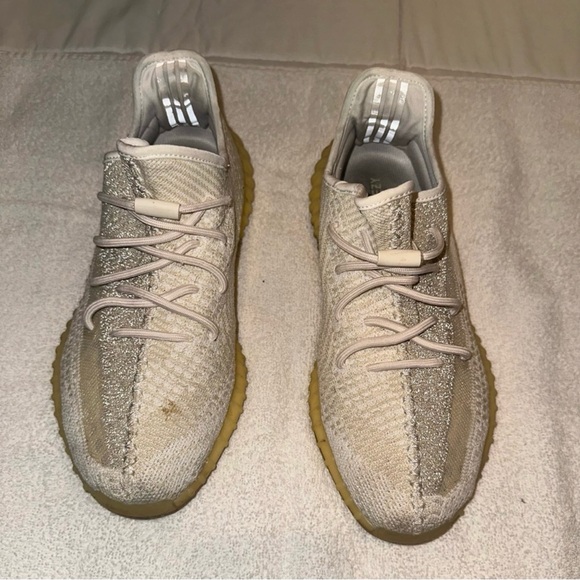 Yeezy Boost V2. Men’s 11. Natural. Good but worn. GOAT verified. Box included. - Picture 4 of 10
